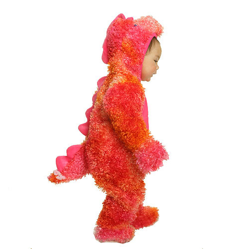 Pink Dino Halloween Costume 