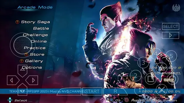 Download TEKKEN 8 OFFICIAL + TEXTURES MOD PPSSPP