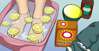 Lemon Foot Bath Detoxifies