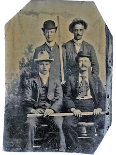 four tradesmen tintype