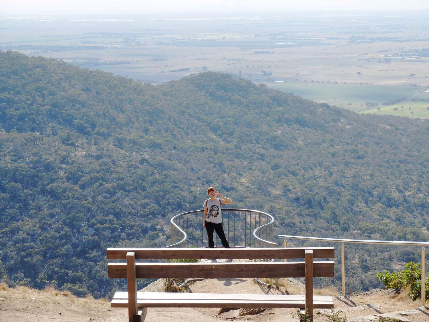 Flinders Peak viewing platform
