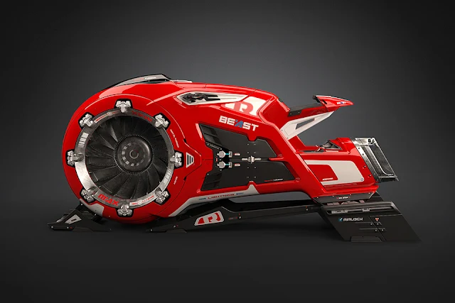 The Beast Hoverbike - Rico Kersten