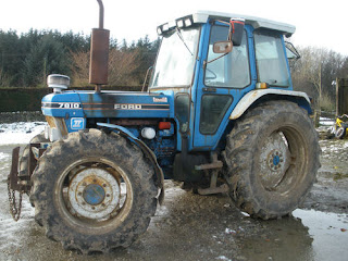 Ford 7810 tractor