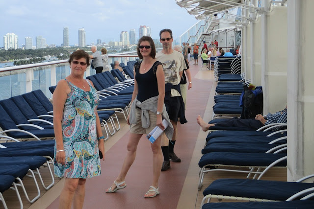 Celebrity Eclipse deck Miami