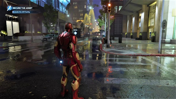 Gameplay de Ironman en la ciudad