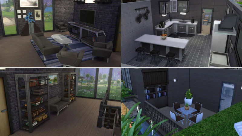 The Sims 4 Residential Lot