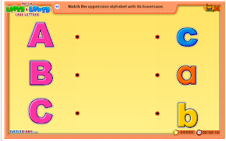 http://www.turtlediary.com/ela-games/match-upper-and-lower-case-letters.html