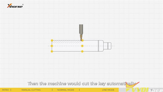 How to Use Xhorse Condor II Manual Cutting 7