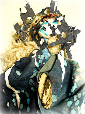 Fearless Spirit Art Doll by Jeanne Fry Art