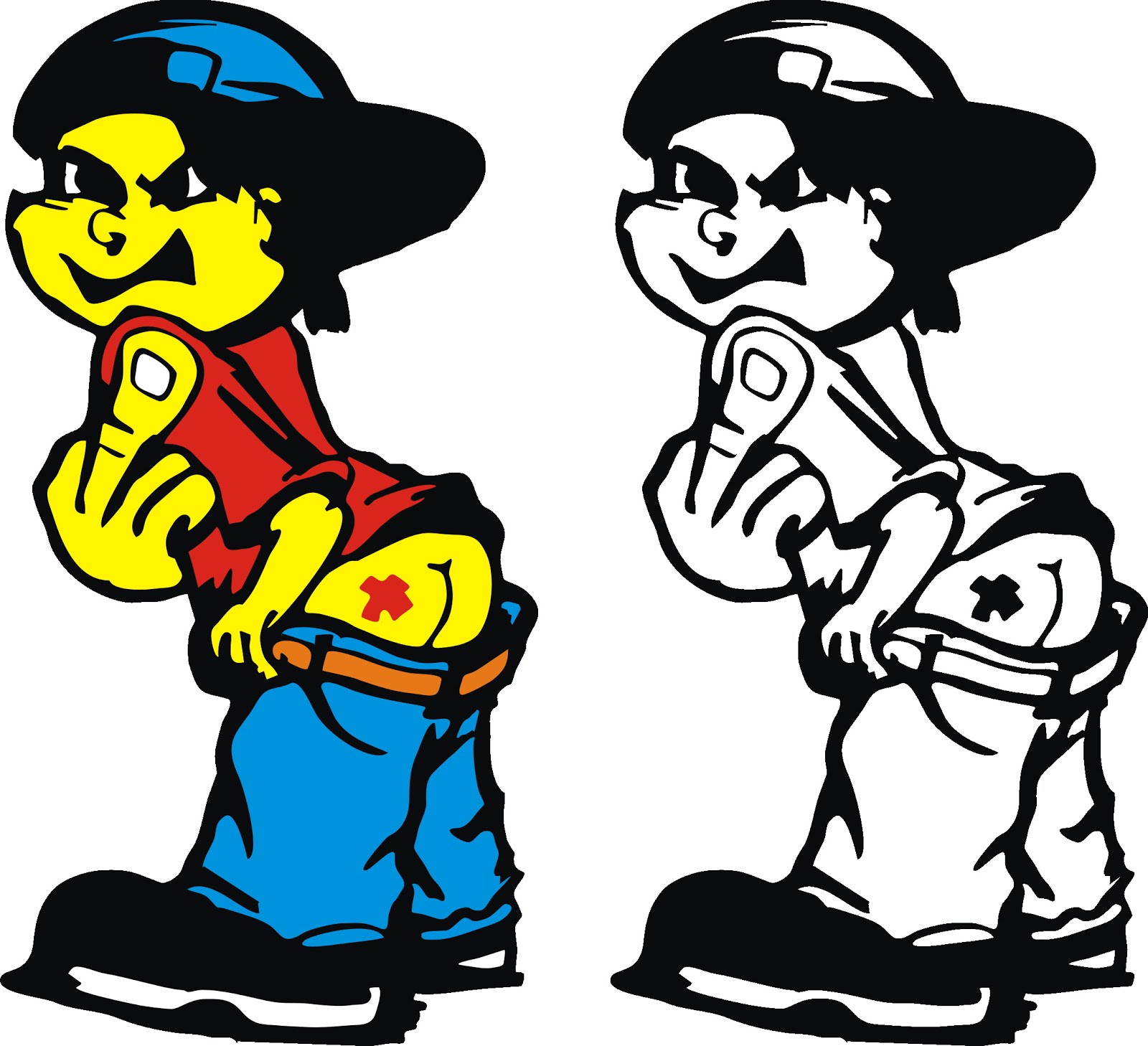 Top Gambar Kartun Hiphop Keren Design Kartun