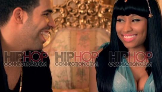 Drake "Moment 4 Life" music video. Looks like Nicki Minaj and Drake finally