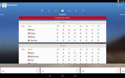 Fifa World Cup 2014 App free download