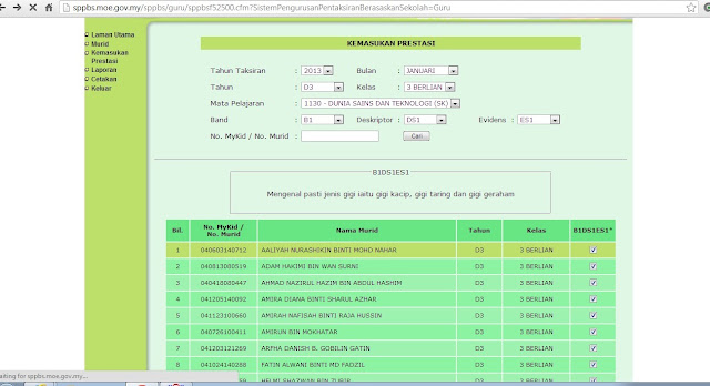 Sistem SPBS