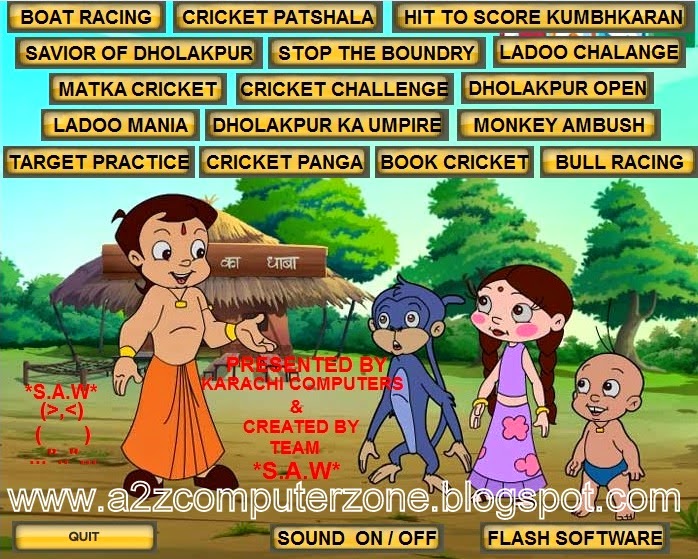 Choota Bheem Pc Game