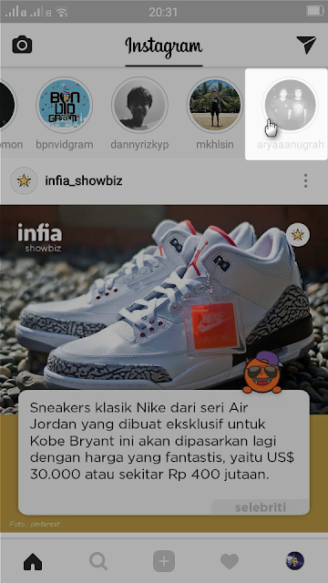 Cara Menghilangkan Instagram Stories Seseorang (Mute/Unmute)