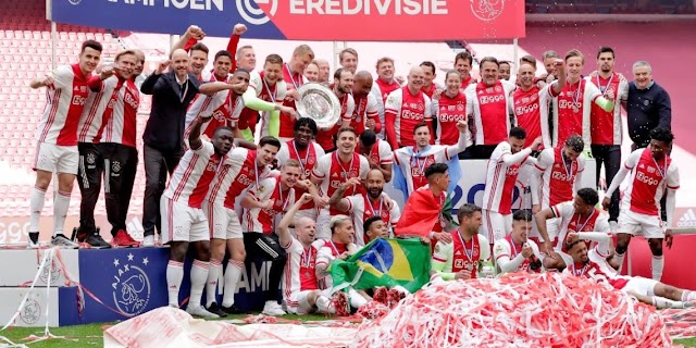 Ajax clinch Dutch title with three games to spare