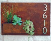  Wall planter vertical garden house home number