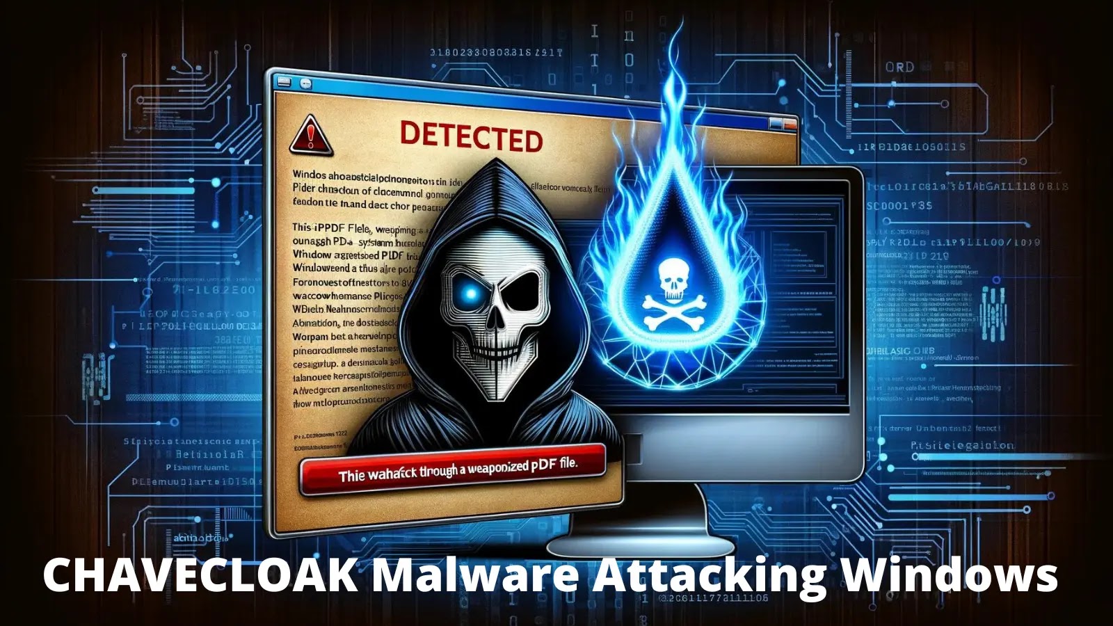 Haberler CHAVECLOAK Kötü Amaçlı Yazılım, Silahlandırılmış PDF Dosyası Aracılığıyla Windows'u Hackledi