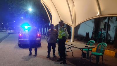 Blue Patrol, Upaya Polsek KSKP Merak Polres Cilegon Polda Banten Tekan Aksi Kriminalitas
