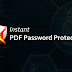 Instant PDF Password Protector - Free Tool To Instantly Password Protect PDF Files