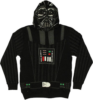 the Darth Vader Face Hoodie