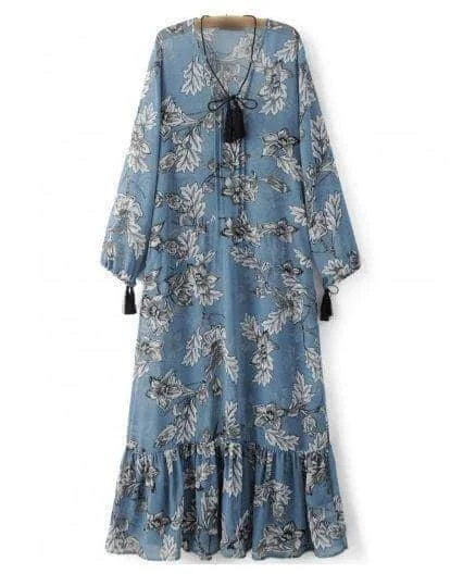 10 Model Baju Gamis Sifon Kembang Terfavorit Tahun 2021 - Model baju gamis sifon bunga