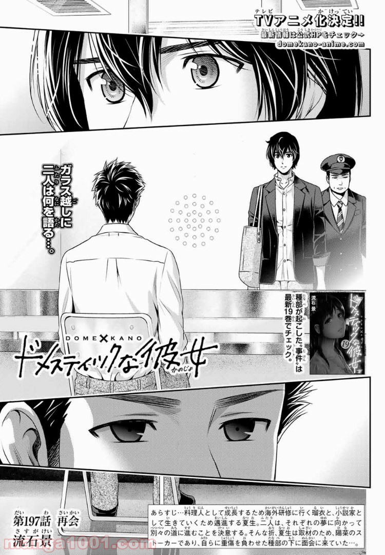 ドメスティックな彼女 Raw 第197話 Manga Raw