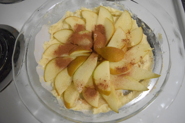 Easy & Fast Brandy Pear Tart - TheCraftyMann.Blogspot.ca