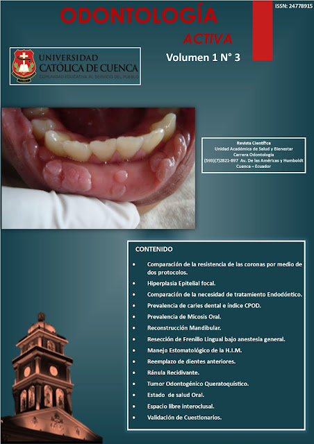  Revista Odontología Activa OACTIVA Volumen 1 N 3