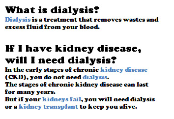 kidney dialysis