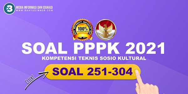 Soal PPPK 2021 | Soal PPPK + Kunci Jawaban Kompetensi Sosio Kultural