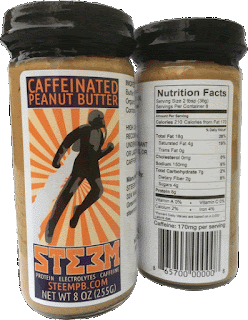 Peanut butter caffeinated