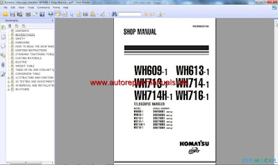 Komatsu Telescopic Handlers Shop Manual Full Download