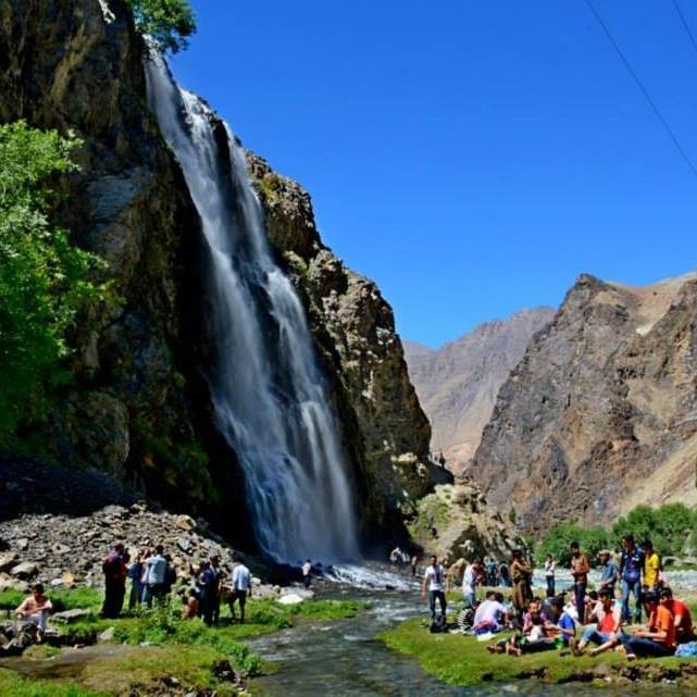 Waterfall in Skardu Baltistan Pakistan