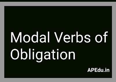 Modal Verbs of Obligation   Exercise 1