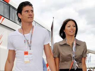 Mario Gomez Girlfriend Silvia Meichel 2013