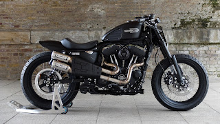 warrs super holigan flat track 1200 roadster by warrs side right