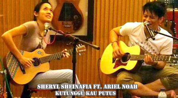 Lirik lagu sheryl sheinfia feat ariel noah kutunggu kau putus