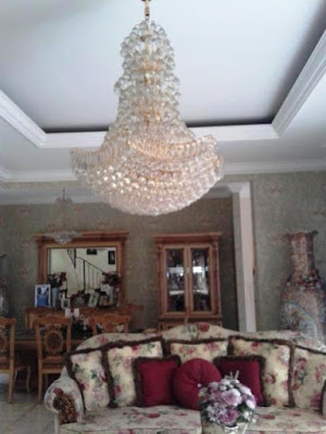 Model Lampu Gantung Kristal Rumah