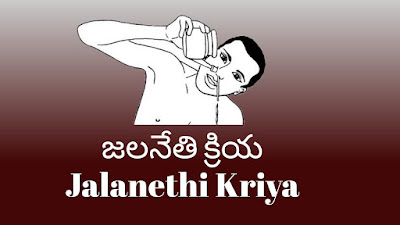 Jalanethi yoga method easy nostril cleaning