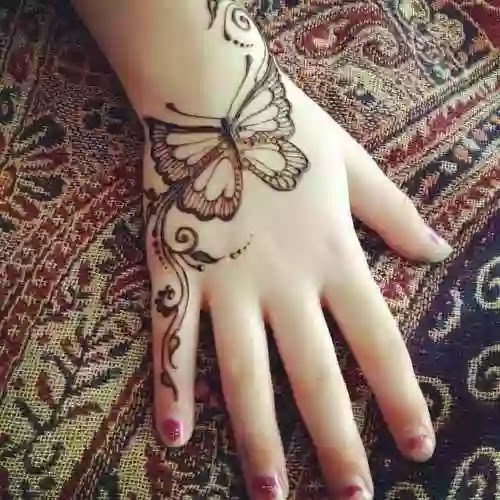 Butterfly mehndi Designs Latest and ontrending