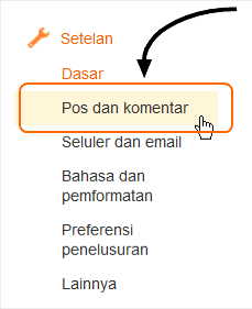 Cara Menyembunyikan Komentar Blog secara Otomatis