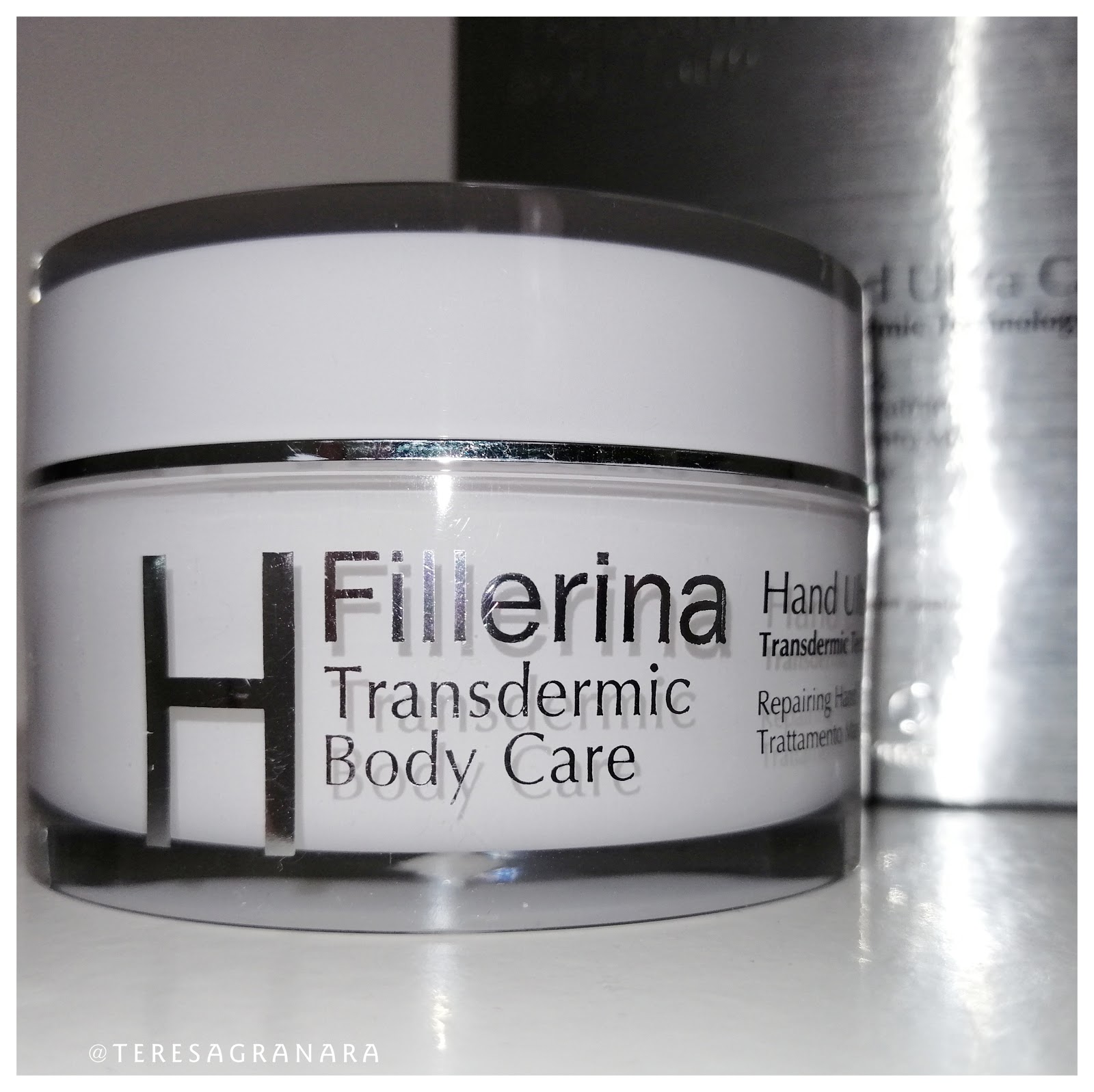 Trattamento Riparatore Mani Labo Suisse alla Fillerina della linea Transdermic Body Care teresagranara