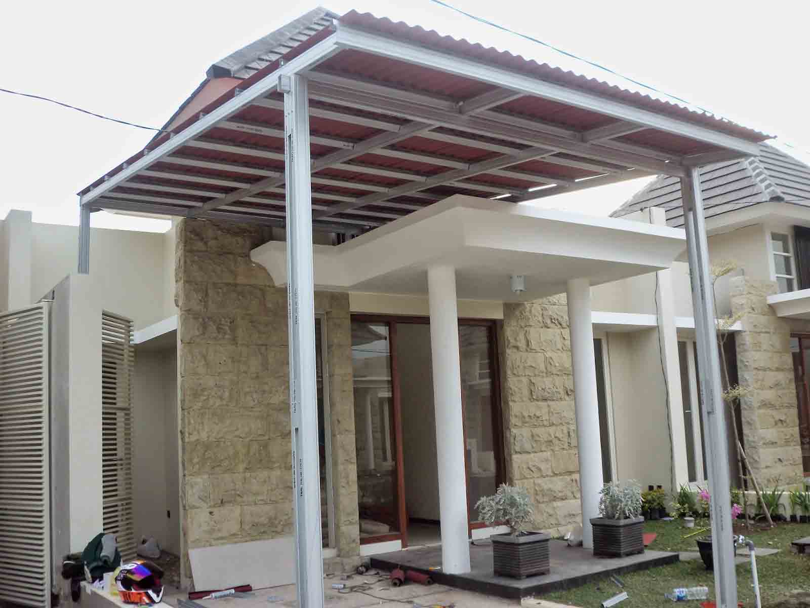 48 Desain Kanopi  Modern Pilihan Tepat untuk Rumah Minimalis  Rumahku Unik 