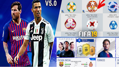 FIFA 14 Mod FIFA 19 v5 by Fabix7