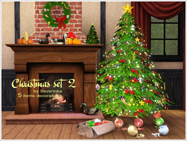 My Sims  3  Blog Christmas  Set II by Severinka