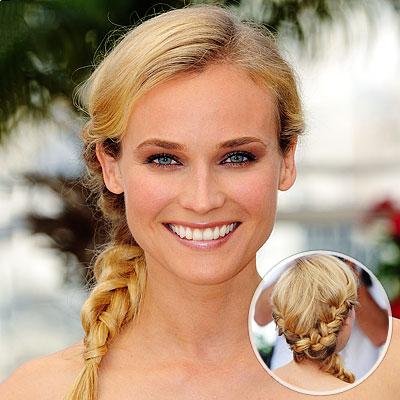 Beauty inspiration: braided hairstyles. Side Braid
