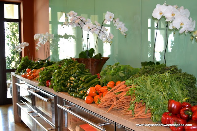 Organic Vegetables at Baker and Spice