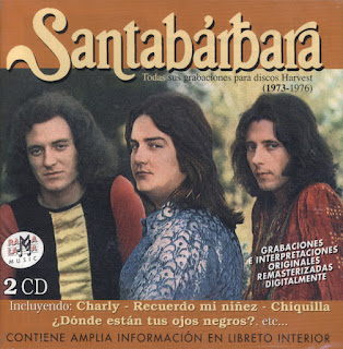 Santabarbara (ex- Epoca) "No Dejes De Soñar"1974 +  "Los Sonidos De Santabarbara"1976 + "Regreso"1979 + "Santabárbara" 1980 + "Santabarbara 1972-1976" 1988 Lp Compilation + "Los Grandes Exitos Singles Collection"2006 CD Compilation + "Todas Sus Grabaciones Para Discos Harvest (1973-1976)"2000 double CD Compilation  2015 remastered + singles 7″,Spain Pop Rock