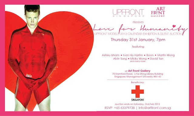 UpFront Models, Art Front Gallery, Love for Humanity, Singapore